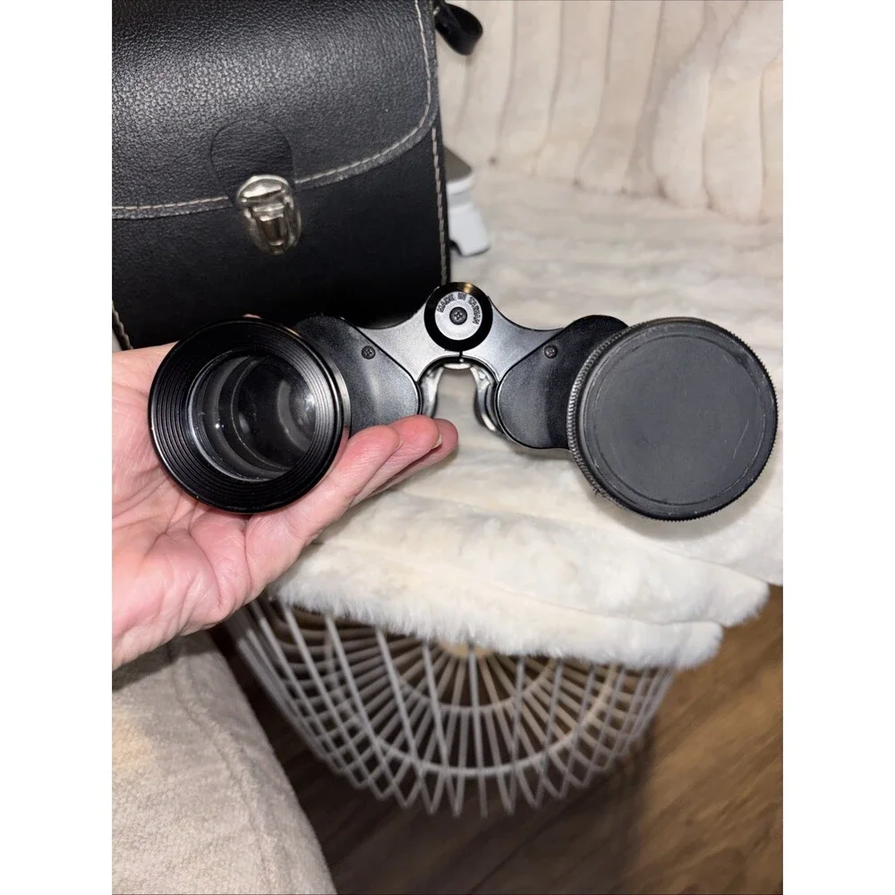 Vintage Mercury 7x35 Binoculars With VTG Case Custom Model 1970s Field Optics